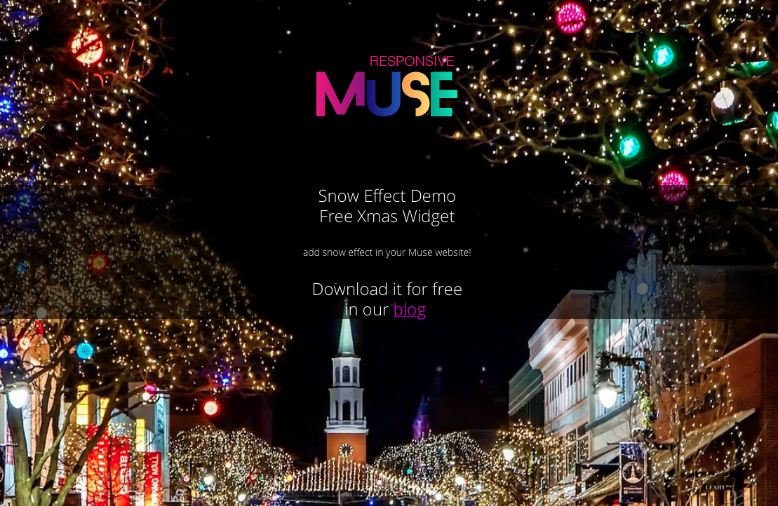 free gallery widget for muse